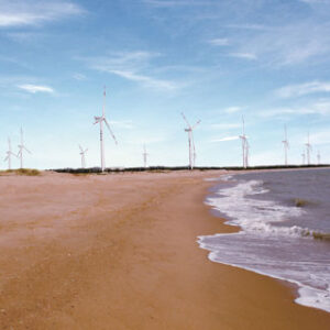 Picture of Gancheng 1st Stage Wind Power Project in Dongfang City Hainan Province, China